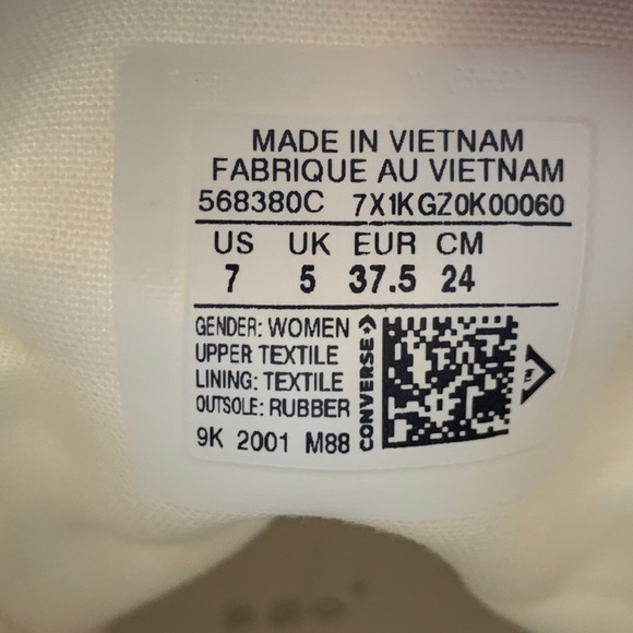 SOLD RARE High Top Platform Converse - Picture 6 of 6